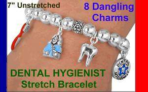Bracelet DENTIST Tooth Floss Dental Hygienist Jewelry  
