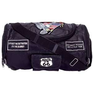 Best Quality Leather Motorcycle Bag By Diamond Plate&trade Rock Design 