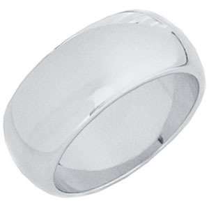 T2 Tqwr2243NNH Non Tarnishing Rhodium Silver Plain Simple Wide Band 