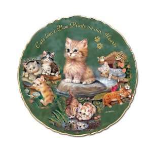  Purr fect Love For Cats & Kittens Porcelain Collector 