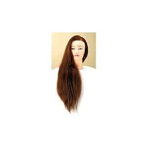  Elite 24 Long Mannequin Head with Brown Hair: Beauty