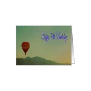 Happy 59th Birthday Hot Air Balloon Card Toys & Games