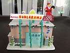 simpsons christmas village barney s bowl a rama bowling alley