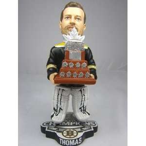  Tim Thomas Boston Bruins 2011 Stanley Cup Champions Conn Smythe MVP 