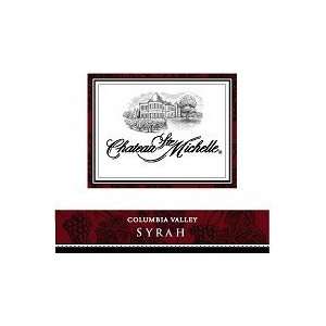  Chateau Ste. Michelle Syrah 2008 750ML: Grocery & Gourmet 