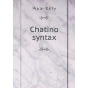  Chatino syntax Kitty Pride Books
