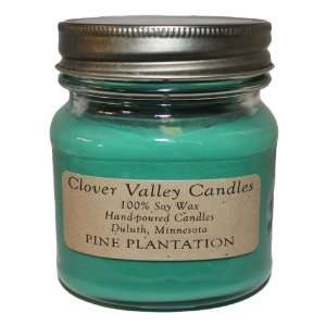  Pine Plantation Half Pint Scented Candle by Clover Valley 
