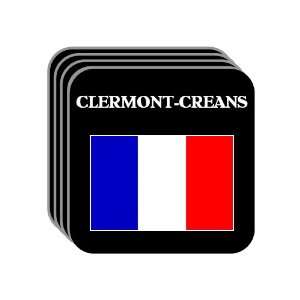 France   CLERMONT CREANS Set of 4 Mini Mousepad Coasters