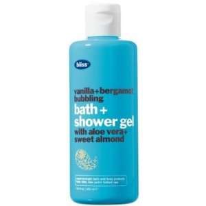   Bliss   Vanilla + Bergamot Bubbling Bath + Shower Gel (8.4 oz): Beauty