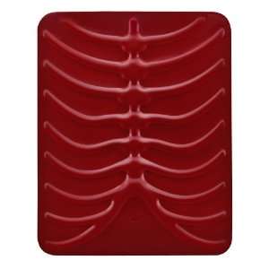  SwitchEasy RibCage Faux Leather Sleeve for iPad (Red 