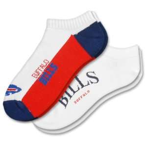  Buffalo Bills Mens No Show Socks (2 pack) Sports 