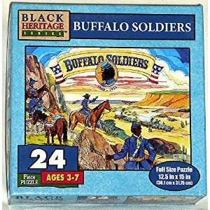  Black Heritage Series Buffalo Soldiers 24 Piece Full 