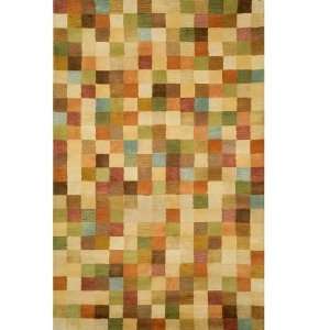  Trans Ocean 9049/44 Petra Squares Pastel Rug Size 23 x8 