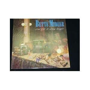  Signed Midler, Bette Mud Will Be Flung Tonight Album 