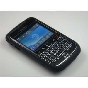 Soft Full View Silicone Skin for Blackberry Bold 9700 (Onyx) + Screen 