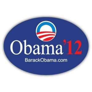  Barack Obama 2012 Presidential Campaign Car Bumper Sticker 