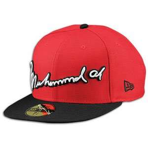 Muhammad Ali New Era 5950 Signature Hat RED RARE 