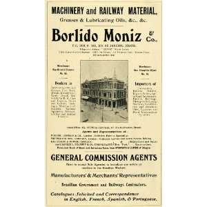   Moniz Brazil Building Rubber   Original Print Ad