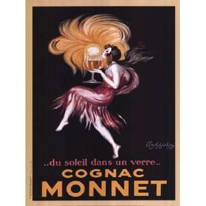  Cognac Monnet, 1927 by Leonetto Cappiello 18x24