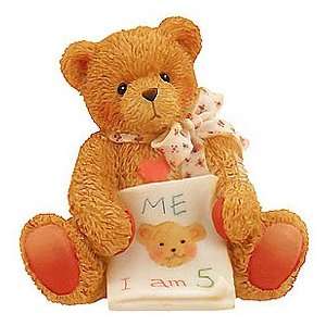  Cherished Teddies Color Me five Age 5 Bear Figurine 