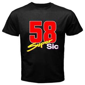 MARCO SIMONCELLI 58 Super SIC MotoGP Team Honda Gresini T Shirt S 3XL 