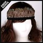 Feather Headband Hairband Hairwrap Halloween Day Party accessory 00A