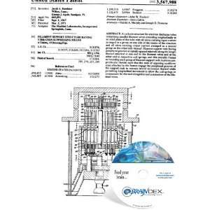   SUPPORT STRUCTURE HAVING VIBRATION SUPPRESSING MEANS 