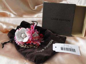 NEW Louis Vuitton Broche Fleur Rose Flower Brooch Pin  
