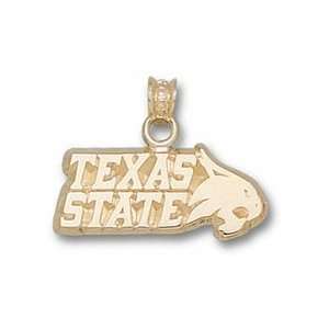  Texas State Univ Supercat Charm/Pendant Sports 