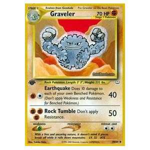  Pokemon   Graveler (30)   Neo Revelation: Toys & Games