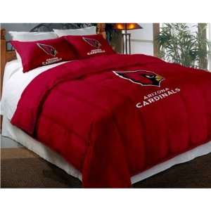   Arizona Cardinals Embroidered Full/Twin Comforter Sets: Home & Kitchen