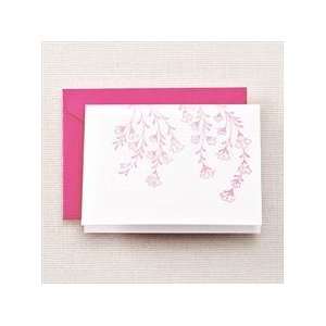  Letterpress Cherry Blossom Notes