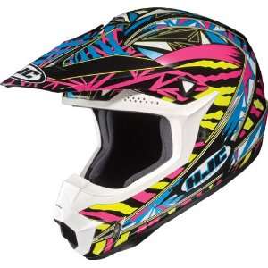  HJC CL X6 FUZE MC 3 Off Road Helmet (L) Automotive