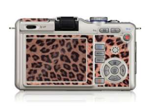 Olympus PEN E PL1 Camera Skin Sticker Leopard Brown  