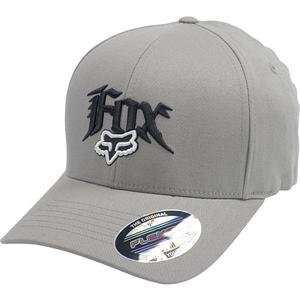  Fox Racing Next Century Flexfit Hat   Small/Medium/Grey 