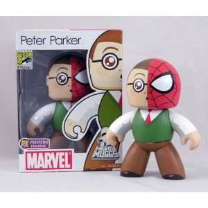  Sdcc 2008 Marvel Mighty Muggs Peter Parker Action Figure 