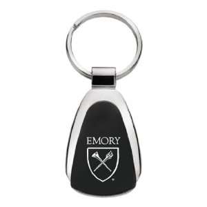    Emory University   Teardrop Keychain   Black