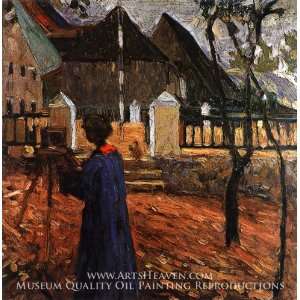  Gabriele Munter Painting in Kallmunz