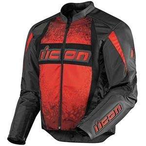  Icon ARC Seventh Seal Jacket   Large/Black: Automotive