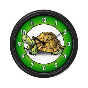  Turtle Pets Wall Clock by CafePress: Home & Kitchen