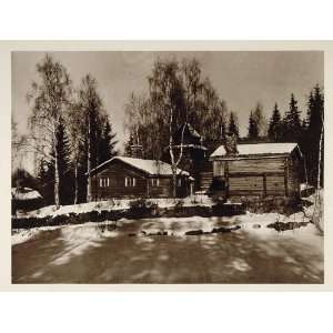   Lillehammer Maihaugen Norway   Original Photogravure: Home & Kitchen