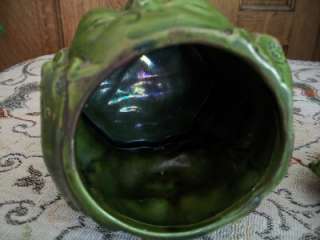 VINTAGE DOUBLE FACED TOBACCO JAR RARE  