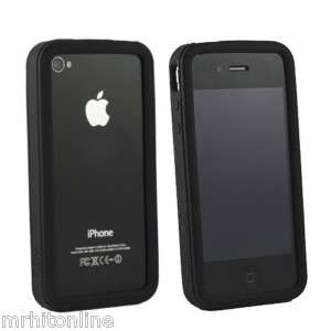 VERIZON Apple iPhone 4 iLuv Black Bumper EDGE Case OEM  