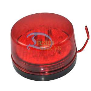 15 LED Red Flashing Flash Strobe Light  