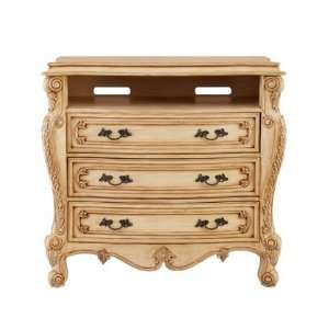  Cream Nicolette Media Chest: Home & Kitchen