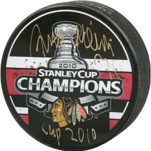  Antti Niemi Chicago Blackhawks Autographed 2010 Stanley 