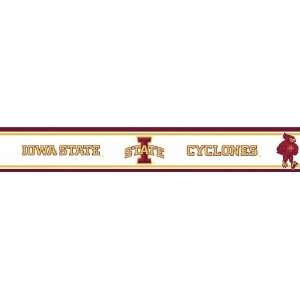   RBP ISU Iowa State Cyclones Licensed Peel N Stick Border: Toys & Games