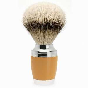  Mühle Stylo Silvertip Shaving Brush in Butterscotch 