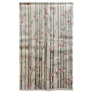  Noren / Door Curtain Beige with Blossoms: Home & Kitchen