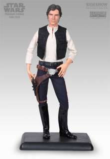 STAR WARS Han Solo Harrison Ford Statue Figure Sideshow New  